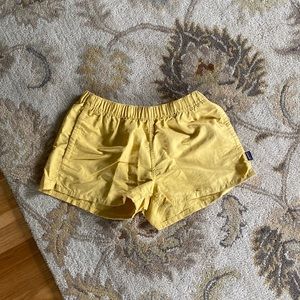 Yellow Patagonia Barely Baggies